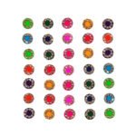 Bindi Multi Color 12 Fancy