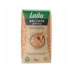Laila Brown Lentils 2Kg
