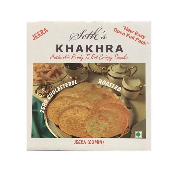 Seths Khakra Jeera 12X200G
