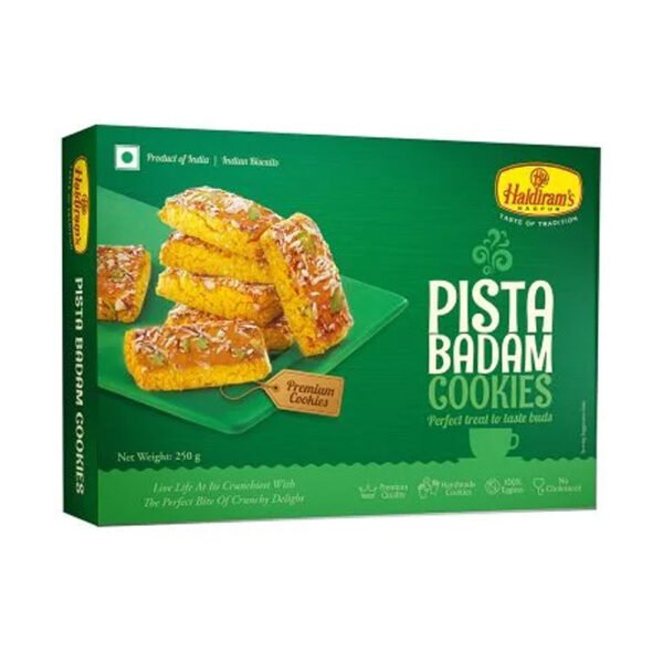 Haldirams Pista Badam Cookie 250G