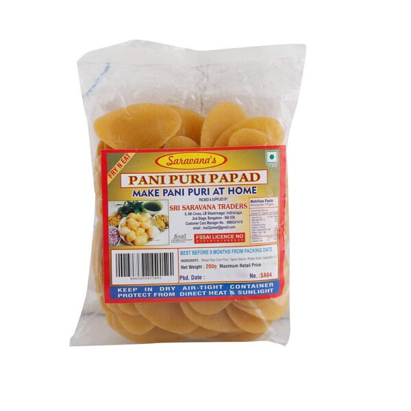 Pani Poori 200G